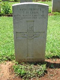 Dar Es Salaam War Cemetery - Lyon, Thomas Henry